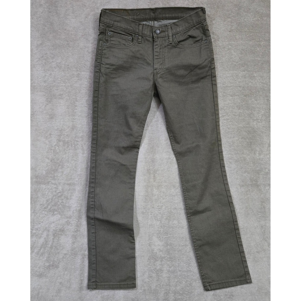 Levi 511 Slim Jeans Men 31x32 Olive Green Earthy Gorpcore Utilitarian Streetwear